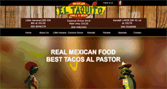 Desktop Screenshot of eltaquitomexicanrestaurant.com